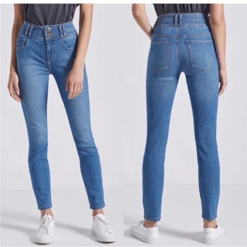 Current/Elliott‎ The Pinball High Waist Ankle Skinny Stiletto Jeans Size 30